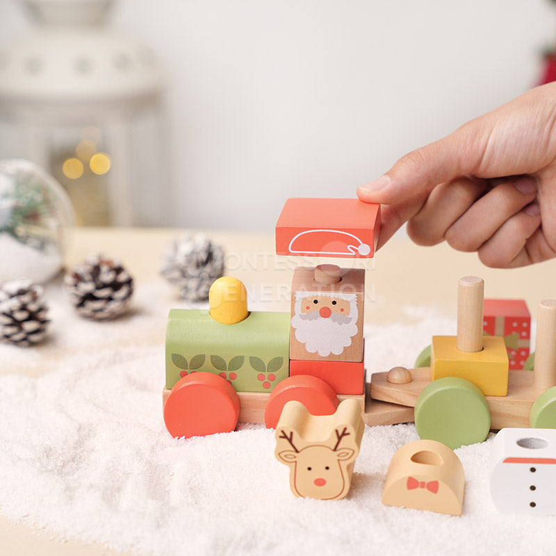 Montessori Xmas Brain Train